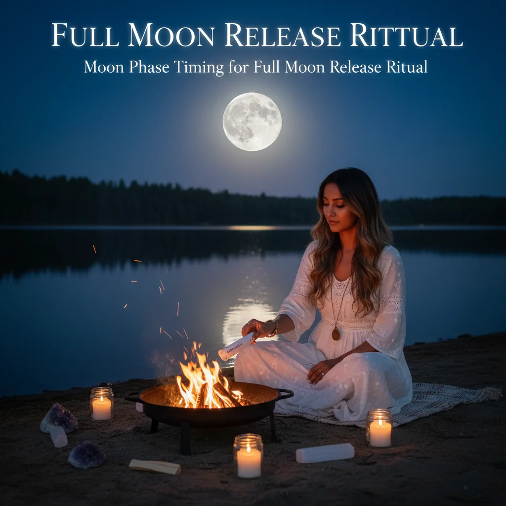 full moon release ritual — Moon Phase Timing for Full Moon Release Ritual