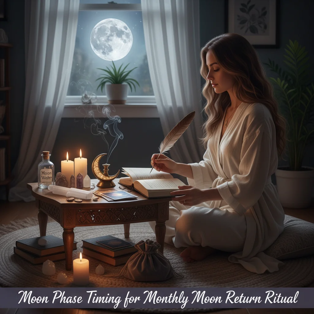 monthly moon return ritual — Moon Phase Timing for Monthly Moon Return Ritual