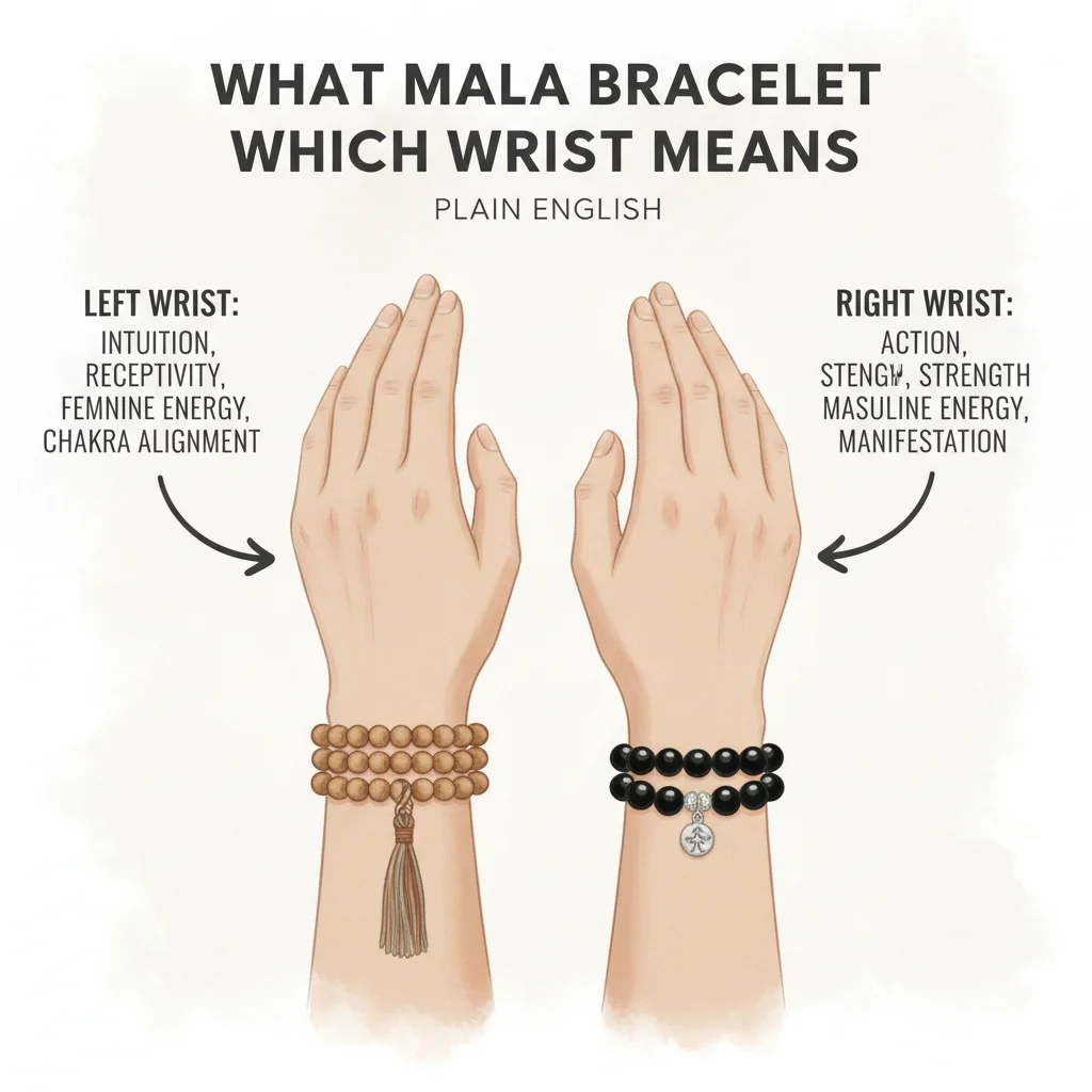 mala bracelet which wrist — What Mala Bracelet Which Wrist Means (Plain English)