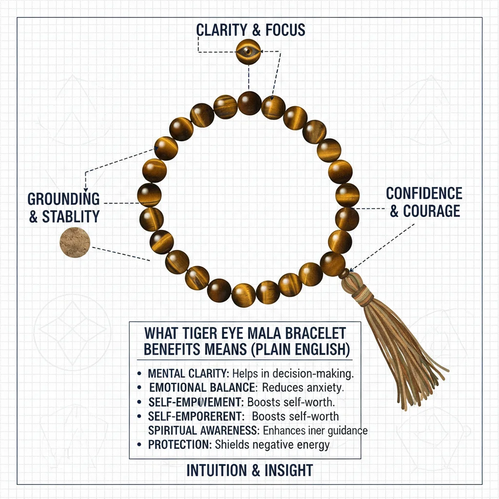 tiger eye mala bracelet benefits — What Tiger Eye Mala Bracelet Benefits Means (Plain English)